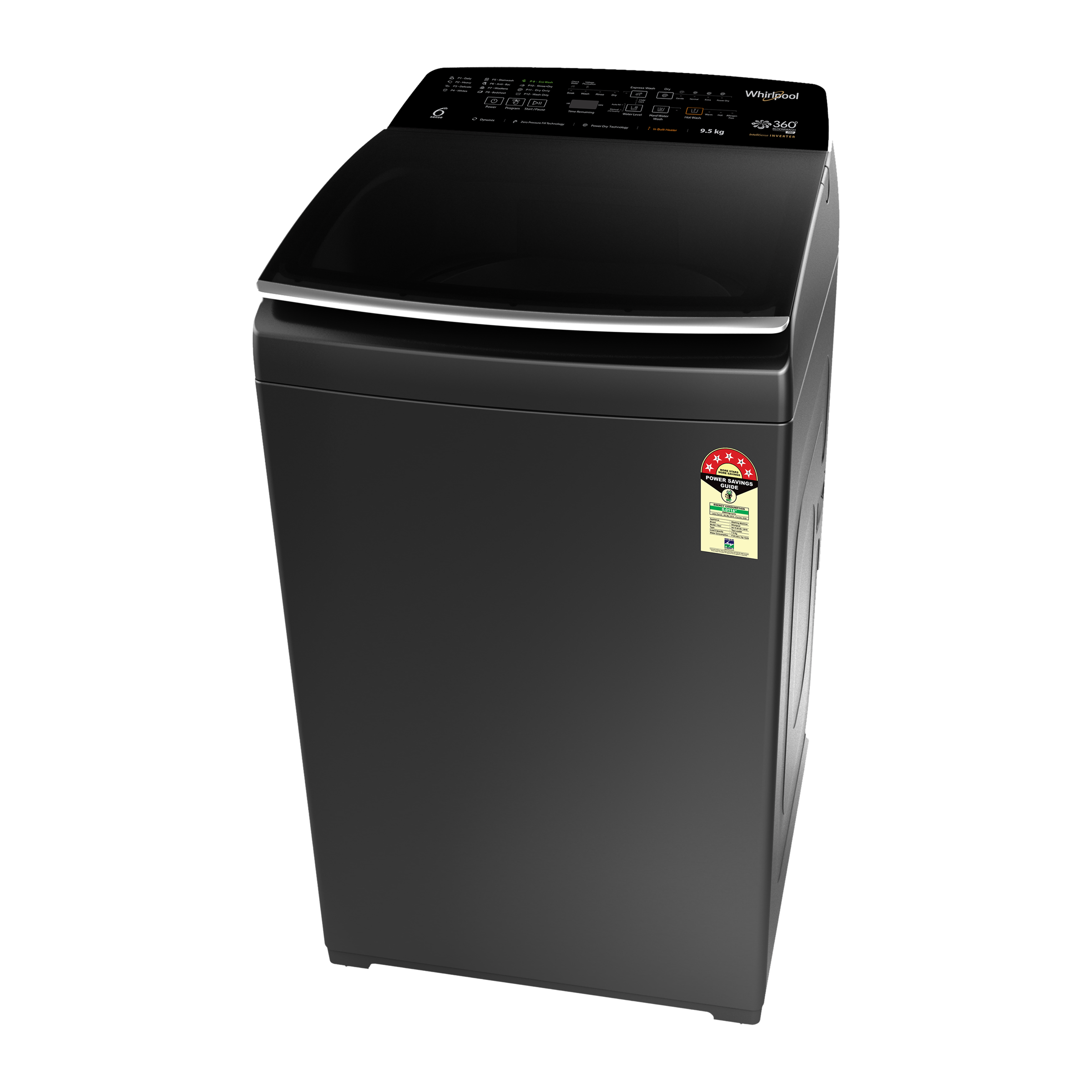 Buy Whirlpool 9.5 kg 5 Star Inverter Fully Automatic Top Load